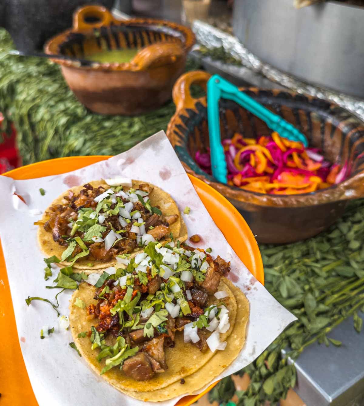 Unfold Mexico's Street Food: Taco Walking Tour at Night